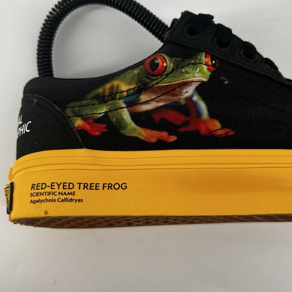 Vans X National Geographic Old Skool Mens 4 Womens 5.5 Skateboard Sneakers‎